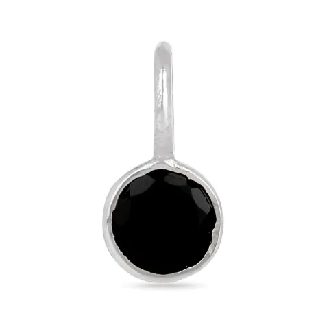 Pieni onyx riipus hopeaa