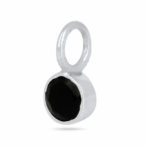 Pieni onyx riipus hopeaa