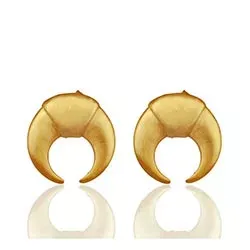 korvarenkaat  kullattua hopeaa