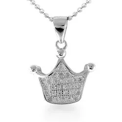 Kruunu riipus  hopeaa