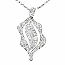 Zirkoni riipus  hopeaa