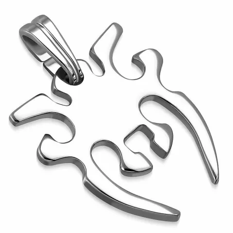 Abstrakti kalliita riipus  teräs