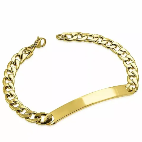 rannekoru kullattu teräs 18 cm x 5,5 mm