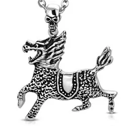 Leveä riipus  teräs