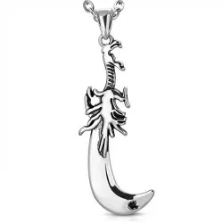 Pitkä miekka riipus  teräs