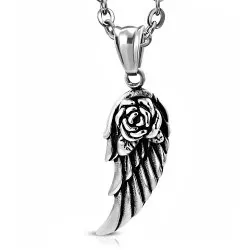 siivet riipus  teräs