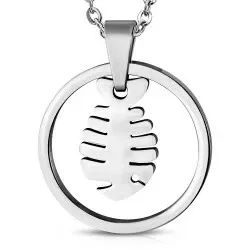 Pieni kalanruoto riipus  teräs