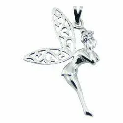 Suuri kellokokka riipus  hopeaa