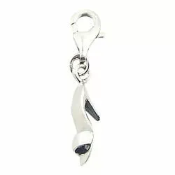 Elegantti kenkä charm hopeaa
