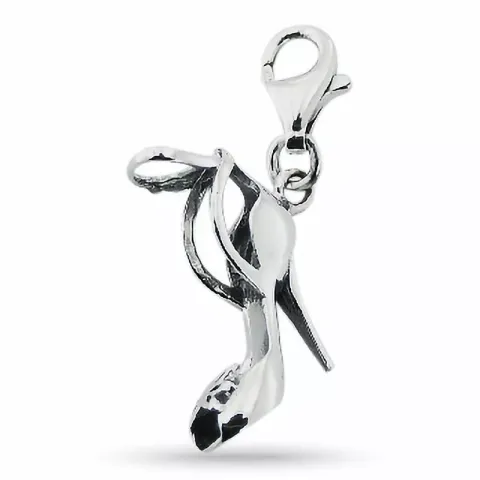 kenkä charm hopeaa