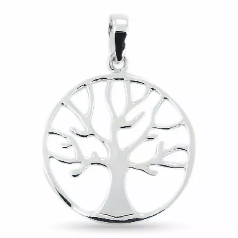 17 mm elämänpuu riipus  hopeaa