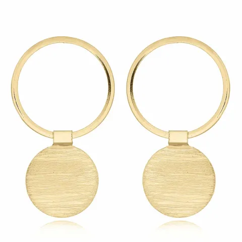 näytepakkaukset korvarenkaat  kullattua hopeaa