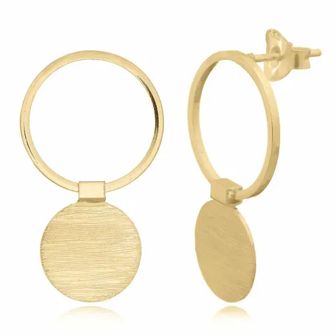 näytepakkaukset korvarenkaat  kullattua hopeaa