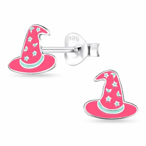 velhon hattu lasten korvakorut  hopea