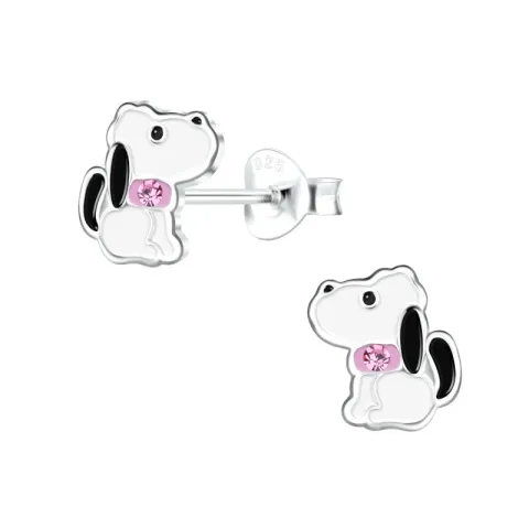 koirat lasten korvakorut  hopea - Little Ones