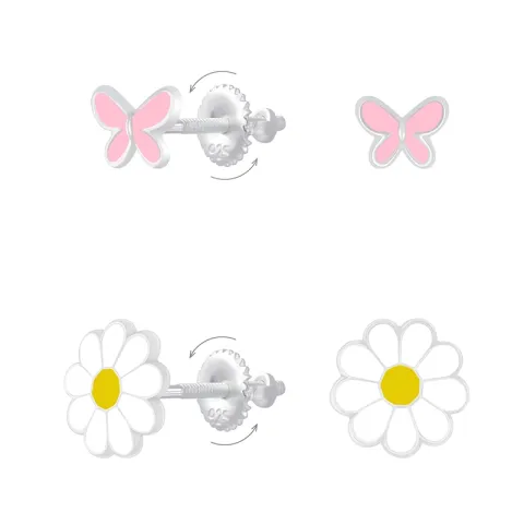 Setti hopeaa hopeaa ilman ketjua