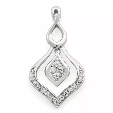 timanttiriipus 14 karaatti valkokultaa 0,16 ct