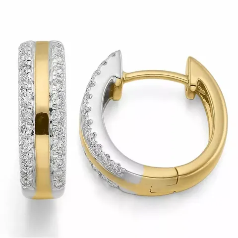 13 mm timantti rengas 14 karaatin kultaa ja valkokul kanssa timantti