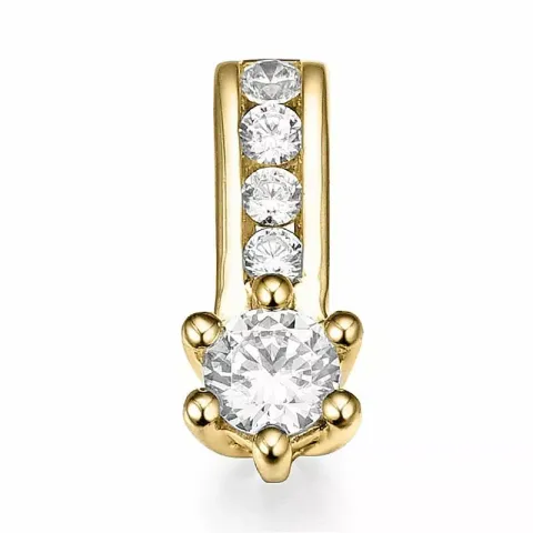 timantti riipus 14 karaatti kultaa 0,14 ct 0,064 ct