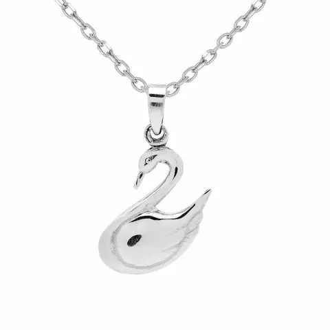 joutsen riipus  hopeaa