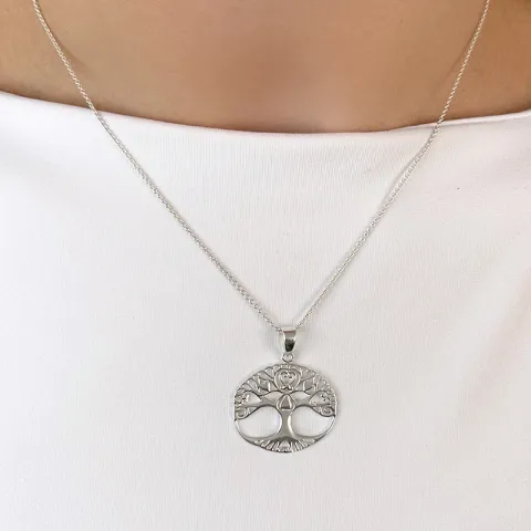 elämänpuu riipus  hopeaa