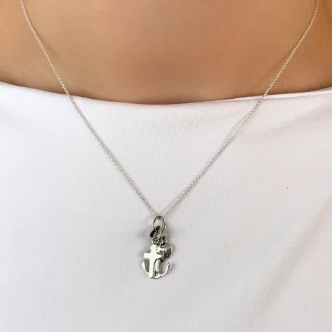 Usko-toivo-rakkaus riipus  hopeaa