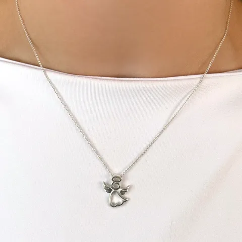 enkeli riipus  hopeaa