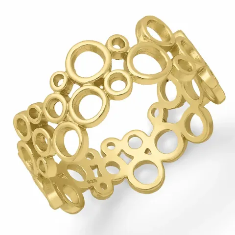 sormus kullattua hopeaa