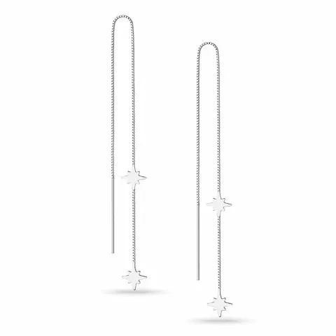 tähti ketjukorvakorut  hopea