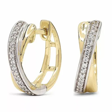 13 mm zirkoni rengas 9 karaatin kultaa kanssa rodium kanssa zirkoni