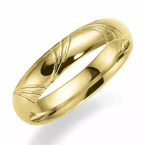 Kuvio 4 mm vihkisormus 14 karaatin kultaa