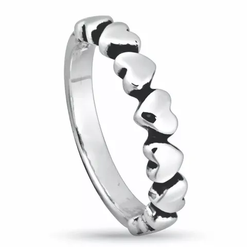 sydän hopeasormukset hopeaa