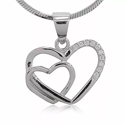 sydän riipus  hopeaa