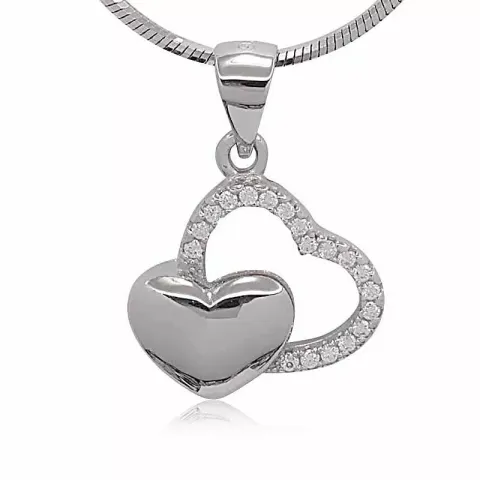 sydän riipus  hopeaa