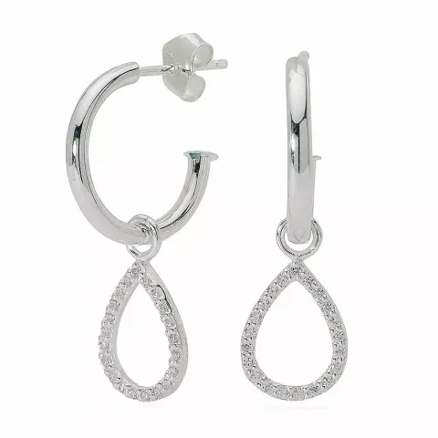 pisara nappikorvakorut  hopeaa