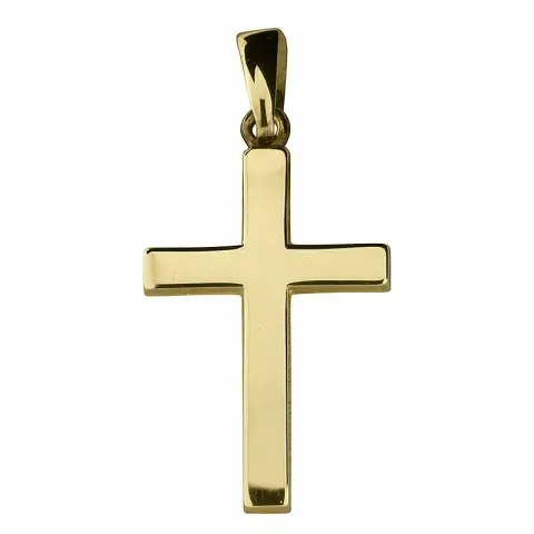 14 x 21 mm risti riipus  8 karaatin kultaa - Amoré