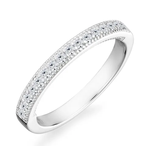 zirkoni alianssisormus hopea