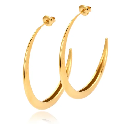 Sistie2ND Lux rengas  kullattu teräs