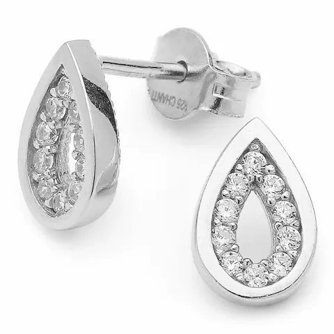 näytepakkaukset pisara nappikorvakorut  hopeaa