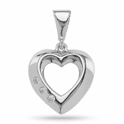 sydän riipus  hopeaa