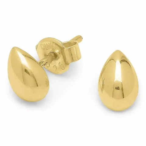 pisara nappikorvakorut  kullattua hopeaa