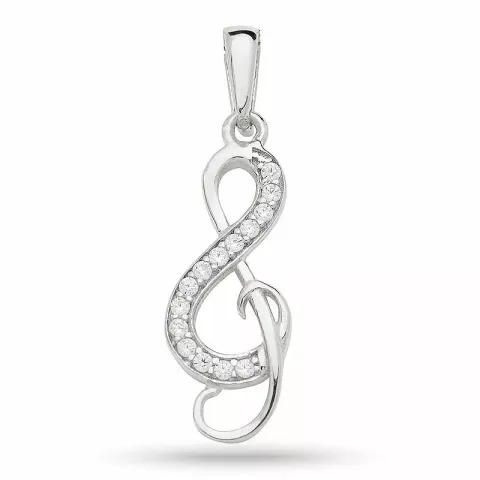 nuotti riipus  hopeaa