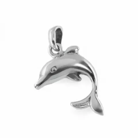 delfiini riipus  hopeaa
