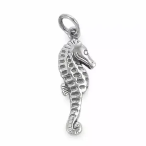 Pitkä merihevonen riipus  hopeaa