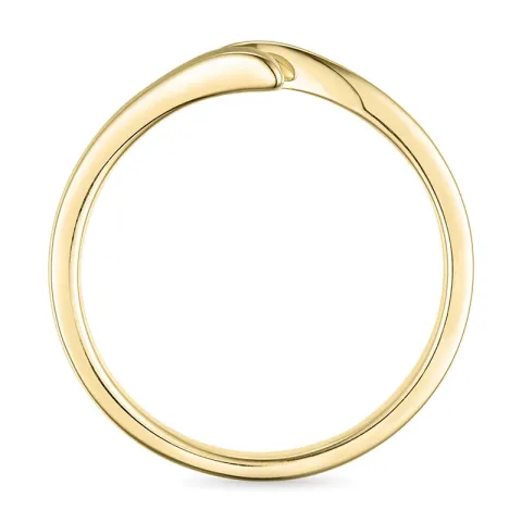 Smaragdi sormus 9 karaatin kultaa 0,02 ct