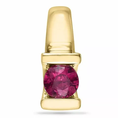 Rubiini riipus 9 karaatti kultaa 0,23 ct