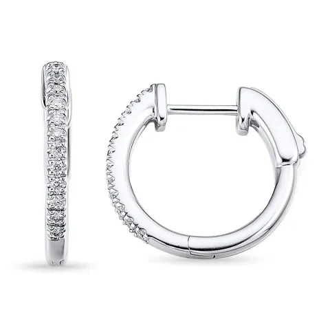 15 mm timantti rengas 14 karaatin valkokultaa kanssa timantti 