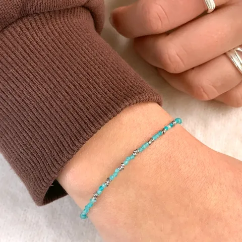 kivi rannekoru  amatsoniitti ja hematite.