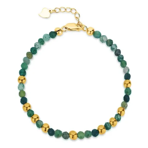 rannekoru  agaattia - Loom Stones