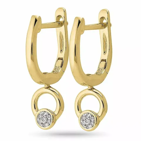 pyöreitä timantti rengas 14 karaatin kultaa kanssa timantti 